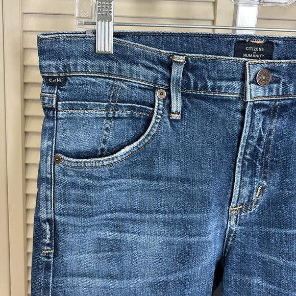 Citizens of Humanity Elsa Mid Rise Slim Fit Crop - New Moon Size 29 - Picture 8 of 15